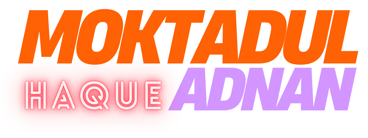 Moktadul Haque Adnan Logo
